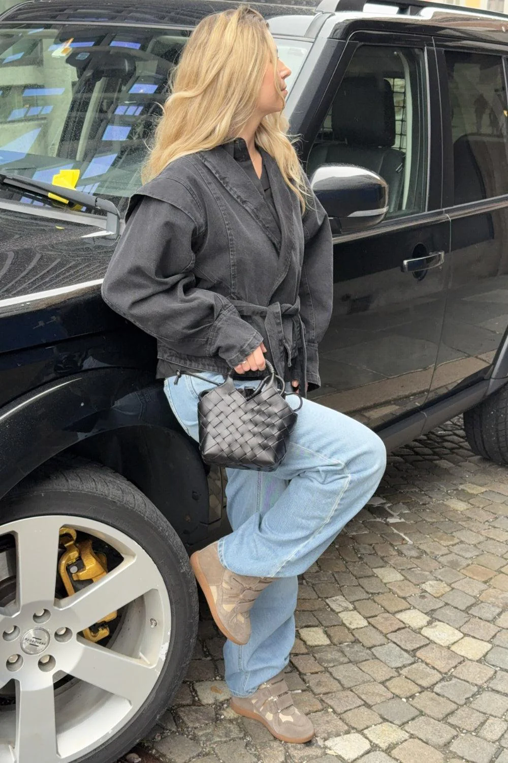 Mavis Taupe Suede - Image 2