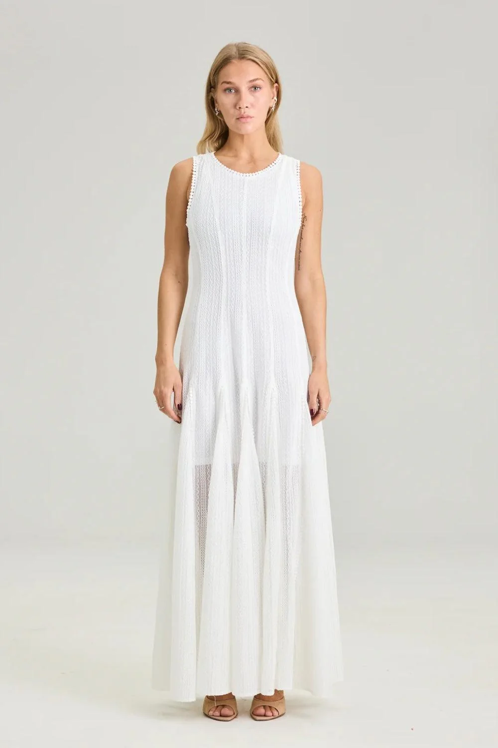 Amber Dress Offwhite