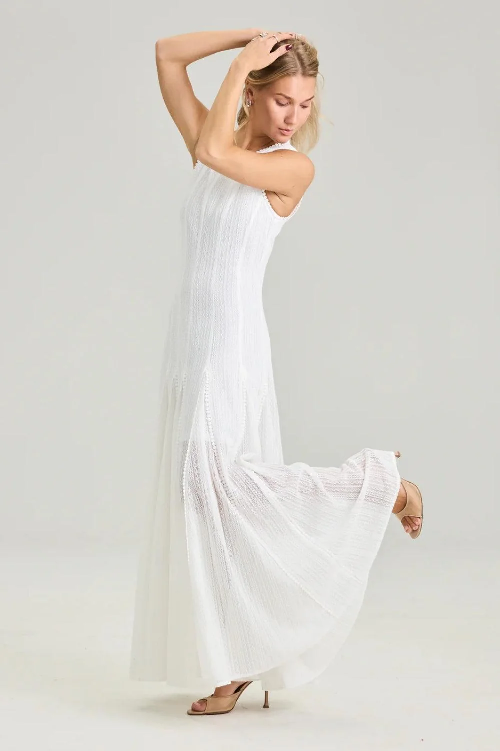 Amber Dress Offwhite - Image 2