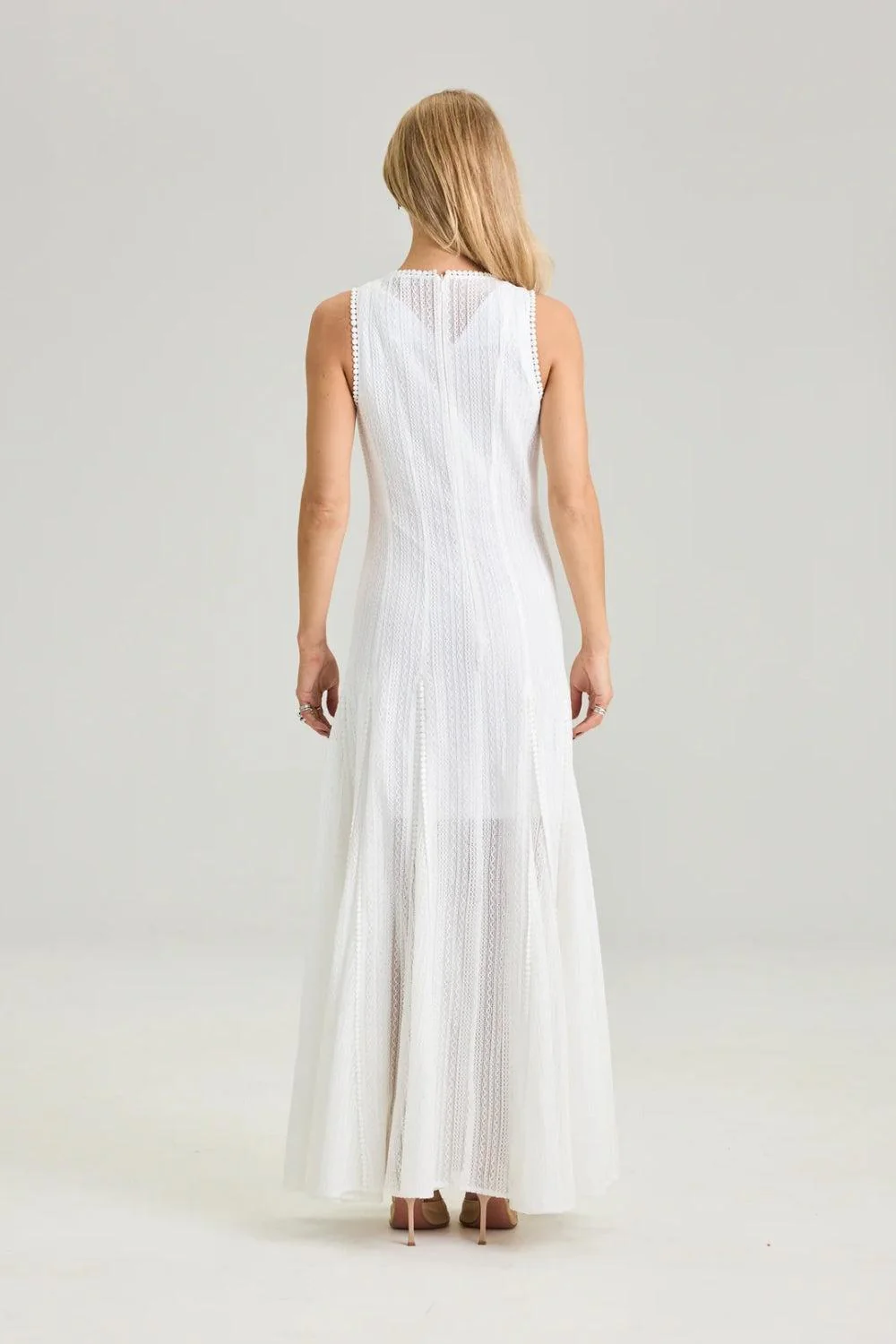 Amber Dress Offwhite - Image 3