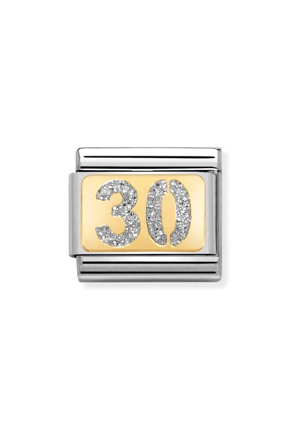 Glitter Plates 18k Gold & enamel 30 silver
